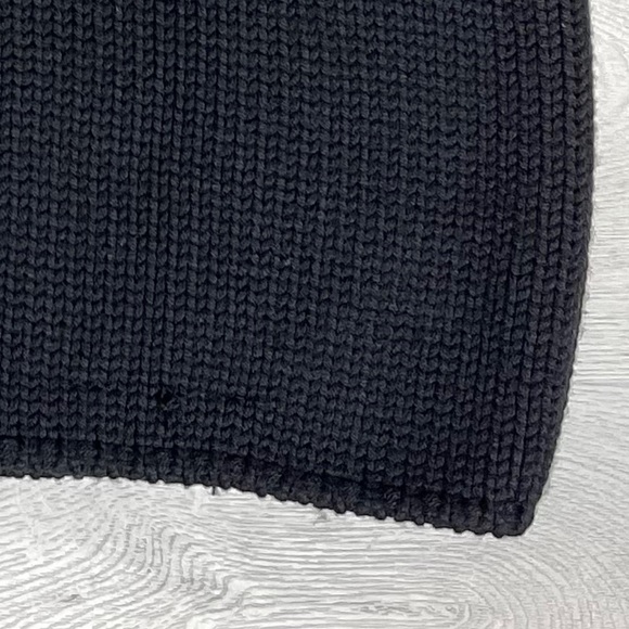 Vintage DOLCE & GABBANA Heavy Wool Knit Oversized pullover Funnel Neck Sweater - Picture 5 of 10